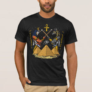 T-shirt Oeil égyptien d'Ankh de Ra de Dieu d'Anubis des