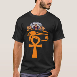 T-shirt Oeil Égyptien De Horus Ankh Egypte Archéologue Ea