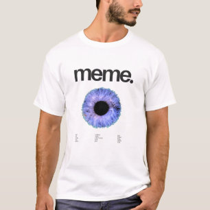 T-shirt OEil et mèmes gros cerveau