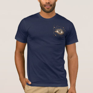 T-shirt Oeil étoile Lune Celeste Nouveau