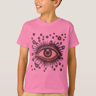 T-shirt Oeil étoile Lune Celeste Nouveau