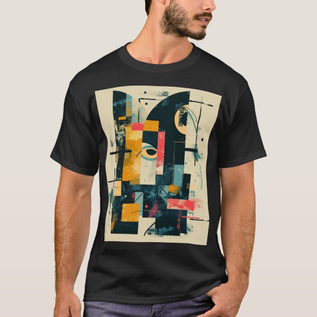 T-shirt Oeil jaune (Devant)