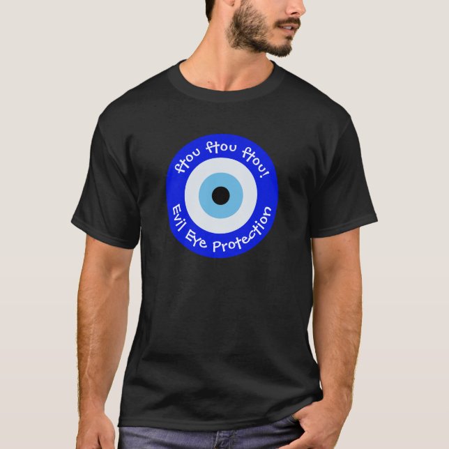 T-shirt Oeil malin grec (Devant)