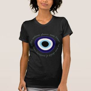 T-shirt oeil malin noir