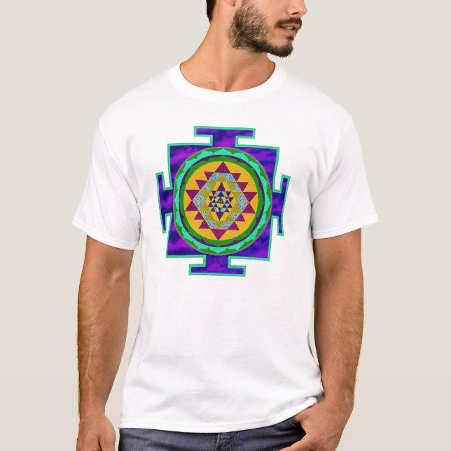 T-shirt Oeil mystique Yantra T (Devant)