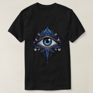 T-shirt Oeil pourpre diable (Édition violette)