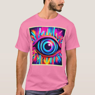 T-shirt OEil psychédélique
