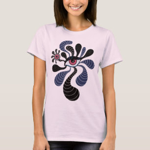 T-shirt Oeil psychédélique bizarre Trippé