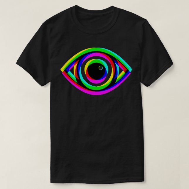 T-SHIRT OEIL TOTAL (Design devant)