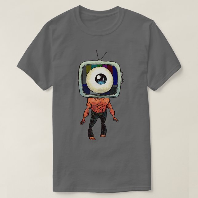 T-shirt OEil TV (Design devant)
