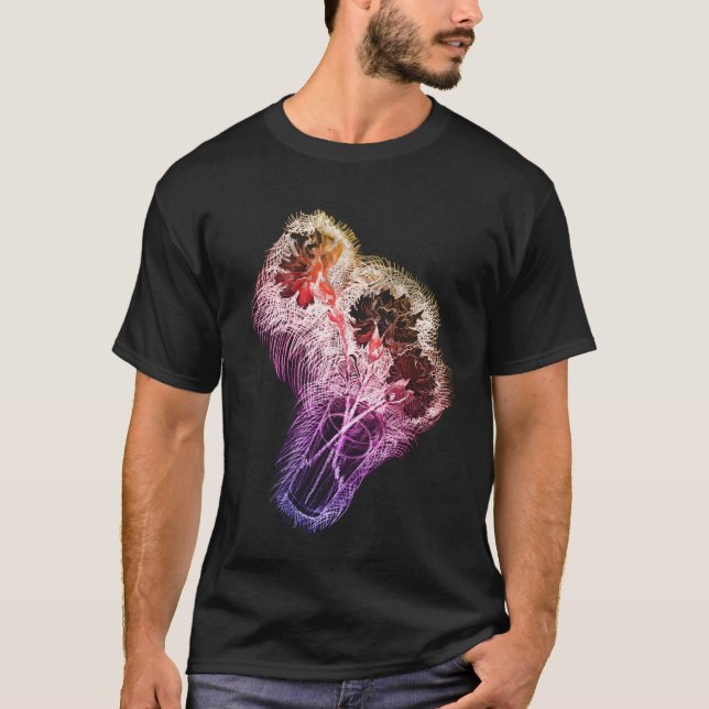 T-shirt Œillets noirs  (Devant)
