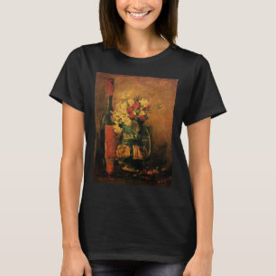 T-shirt Œillets, roses et un flacon par Vincent van Gogh