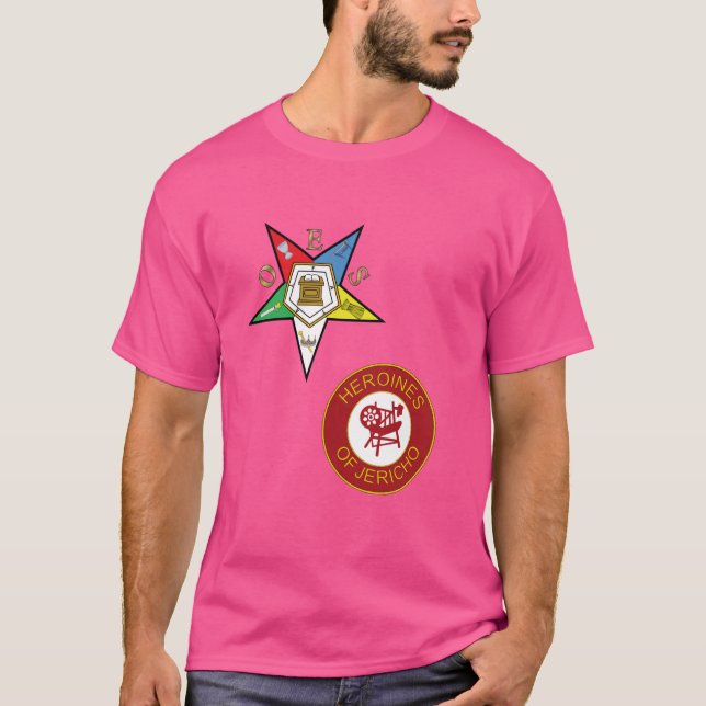 T-shirt OES Héroines de Jericho Split Order Etoile de l'Es (Devant)