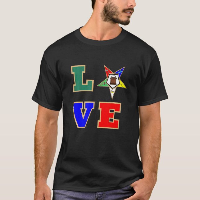 T-shirt Oes Love Soeur Ordre De L'Étoile Orientale Mère (Devant)