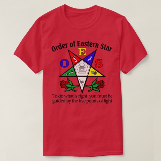 T-shirt Oes Pour Faire Ce Qui Est Bon Pour L'Étoile Orient (Design devant)