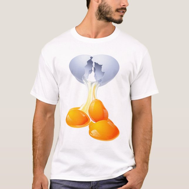 T-shirt oeuf (Devant)