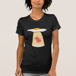 T-shirt Oeuf Bacon amusant Abandonnant le petit déjeuner