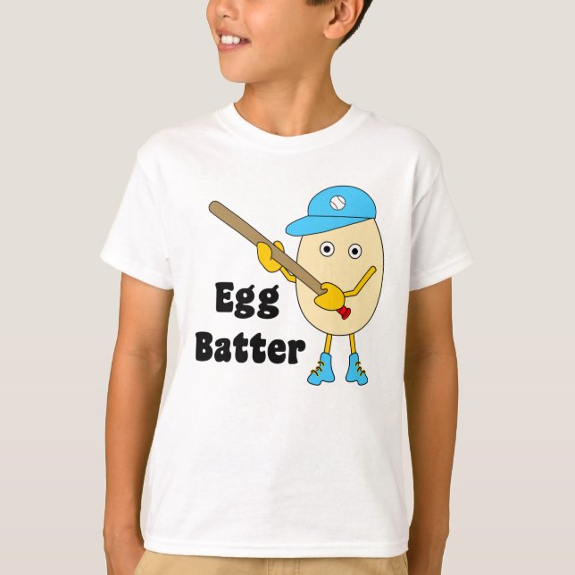 T-shirt Oeuf Batter Egghead (Devant)