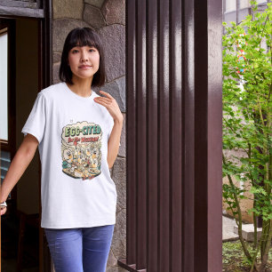 T-shirt Œuf-cité pour le Brunch de Pun Drôle de Week-end