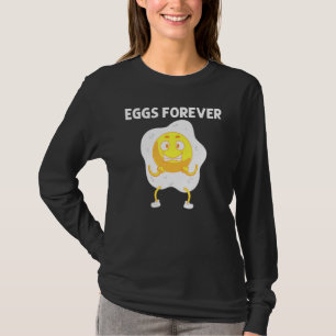 T-shirt Oeuf cool Pour Hommes Femmes Frites Pochées Protéi