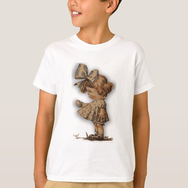 T-shirt oeuf de pâques antique (Devant)
