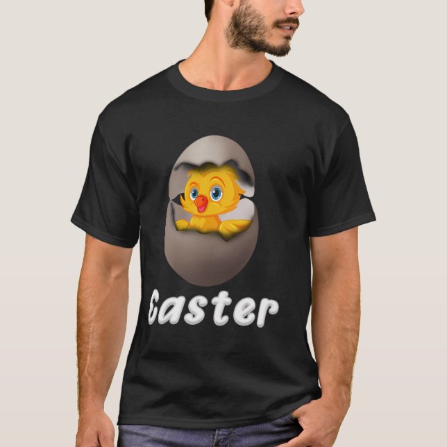 T-shirt Oeuf de Pâques au poulet (Devant)