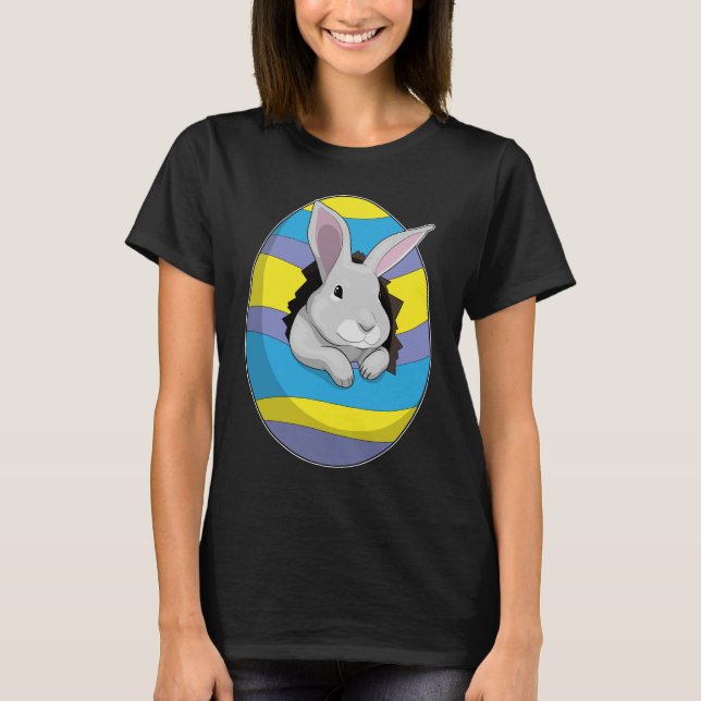 T-shirt OEuf de Pâques Bunny (Devant)