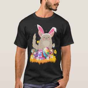 T-shirt Oeuf de Pâques Cute Chinchilla Dimanche de Pâques