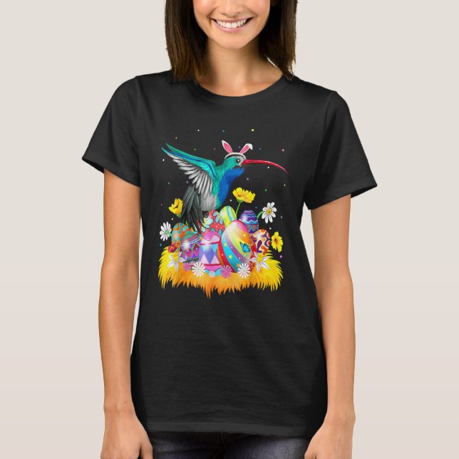 T-shirt Oeuf de Pâques Cute Colibri (Devant)