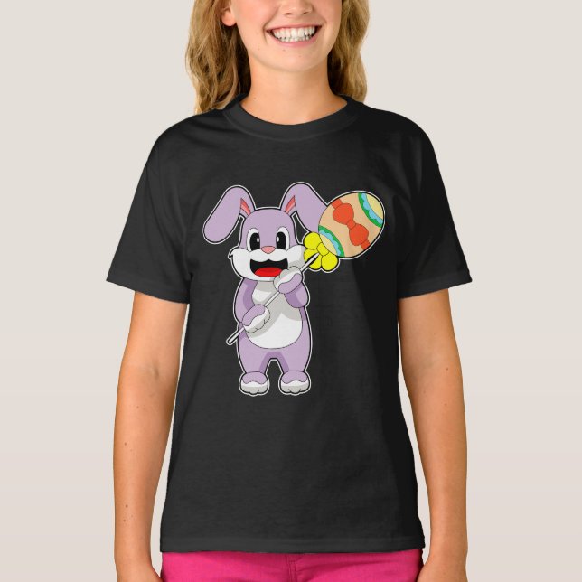 T-shirt OEuf de Pâques de Lapin (Devant)