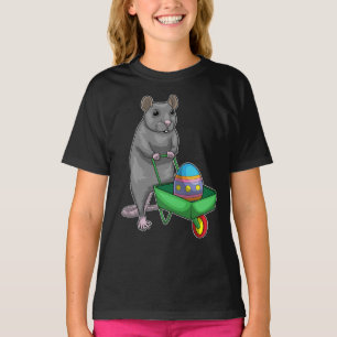 T-shirt OEuf de Pâques de Rat Épaule de Roue