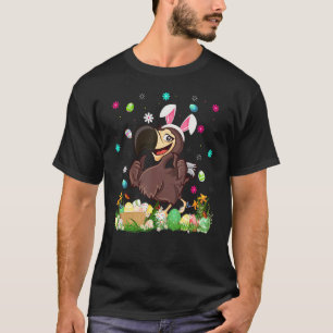 T-shirt Oeuf de Pâques Drôle Dodo Bird Dimanche de Pâques
