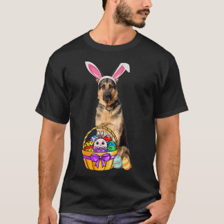 T-shirt OEuf de Pâques Funny berger allemand Premium de Pâ