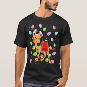 T-shirt Œuf de Pâques Lapin Chameau Dimanche de Pâques dr