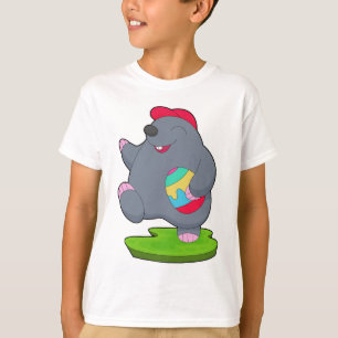T-shirt OEuf de Pâques Mole Courir