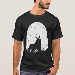T-shirt Oeuf de Pâques Vintage style rétro Amusant Gorille