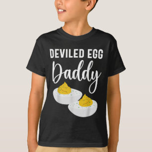 T-shirt Oeuf Dévasté Papa Hommes Femmes Enfants
