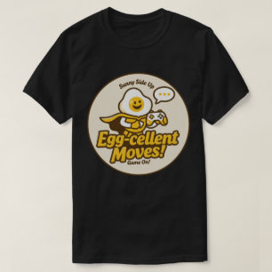 T-shirt Œuf drôle de joueur "Mouvements Œuf-tastiques ! En