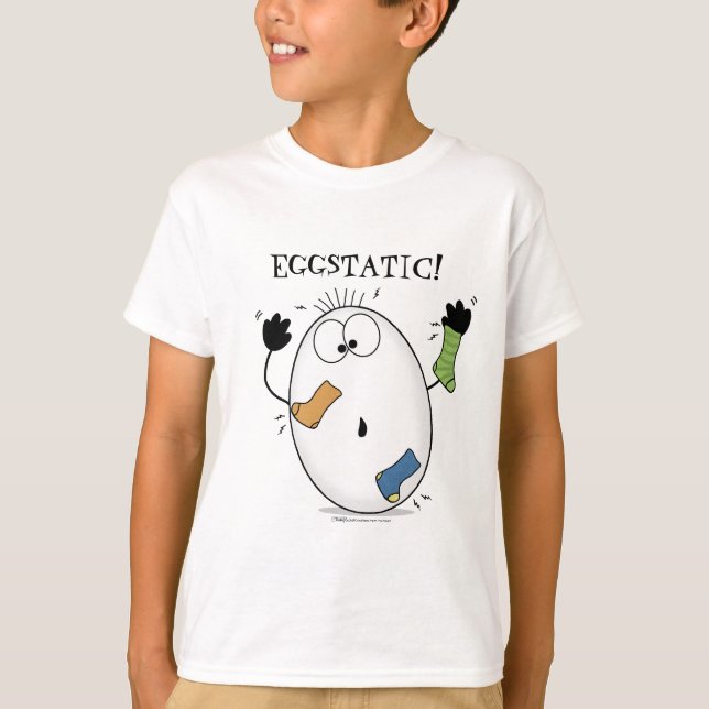 T-shirt Oeuf Éggstatique-Ecstatique (Devant)