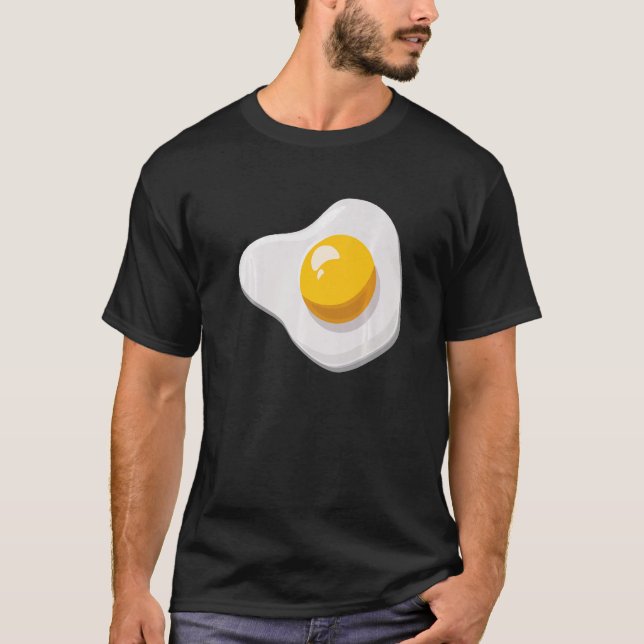 T-shirt Oeuf frit (Devant)