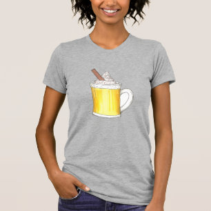 T-shirt Oeuf Nog Eggnog Boire Cocktail de Noël