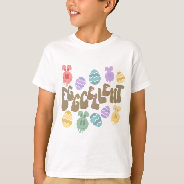 T-shirt Oeufcellent - Pâques (Devant)