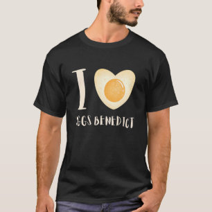 T-shirt Oeufs Bénédicts Petit-Déjeuner Omelete Brunch