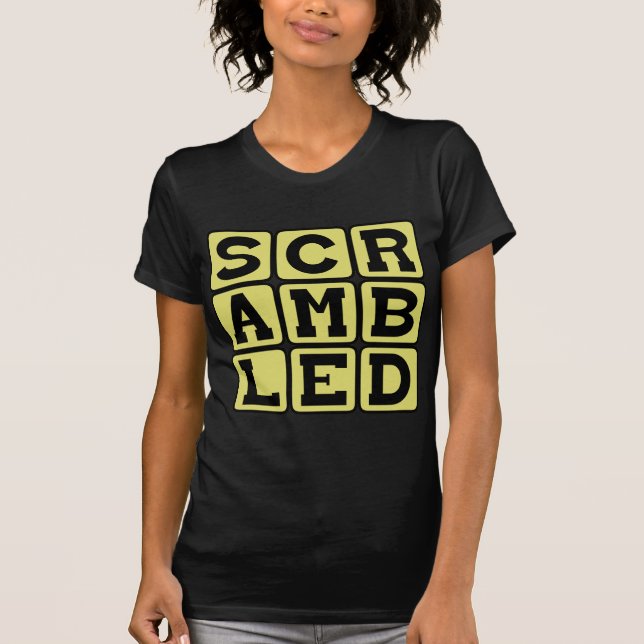 T-shirt Œufs brouillés, Type d'œufs (Devant)