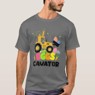 T-shirt Oeufs Cavator Drôle Chasse aux oeufs de Pâques