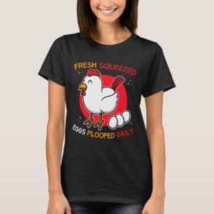 T-shirt OEufs D'Agriculteur De Poulet Poulet Quotidien