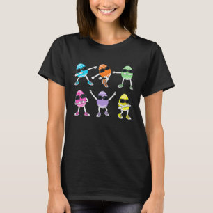 T-shirt Oeufs dansants Défi de danse de la fête de Pâqu