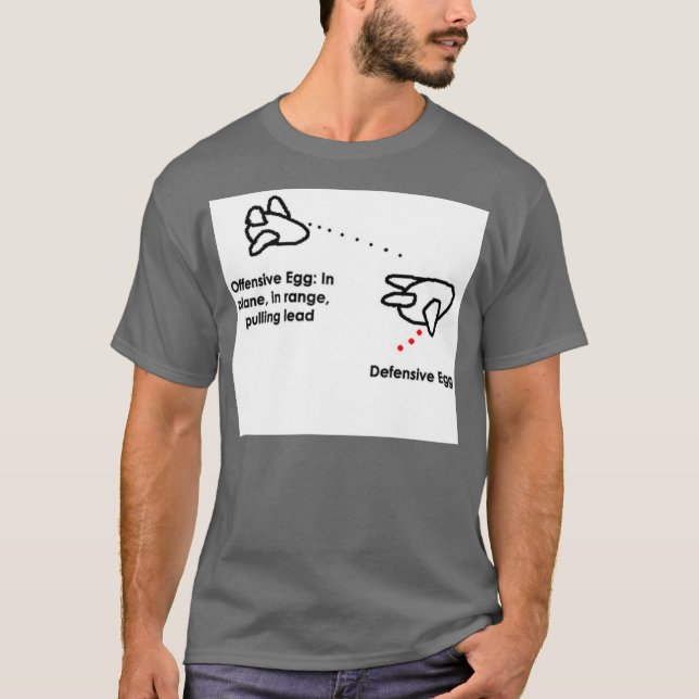 T-shirt Oeufs de combat (Devant)