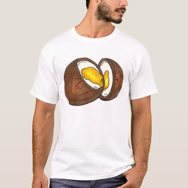 T-shirt Oeufs de crème de chocolat OEufs de crème de choco (Devant)