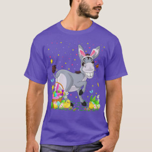 T-shirt OEufs de lapin de Pâques Chasse âne Aigle de Pâque